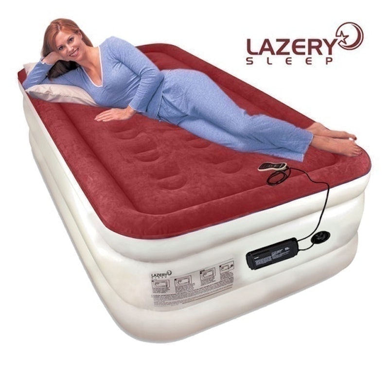 Twin Air Mattress with Remote LED Pump 1