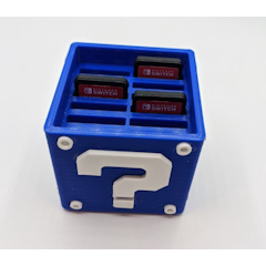 Mario Mystery Block Cartridge Holder