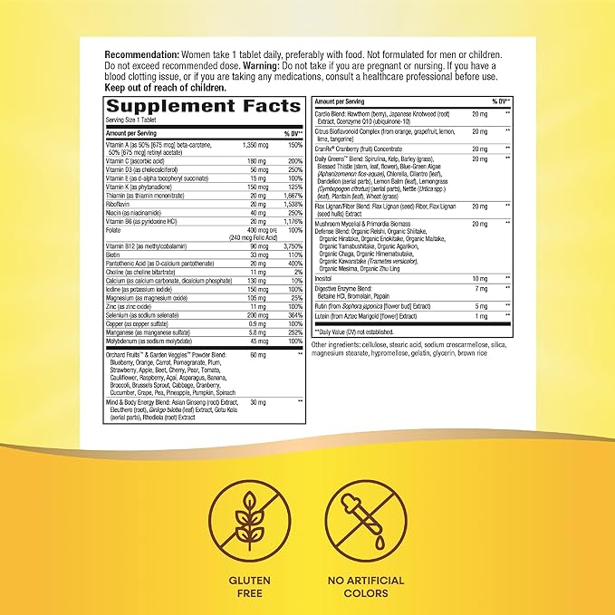 Alive! Women’s 50+ Ultra Multivitamin 2