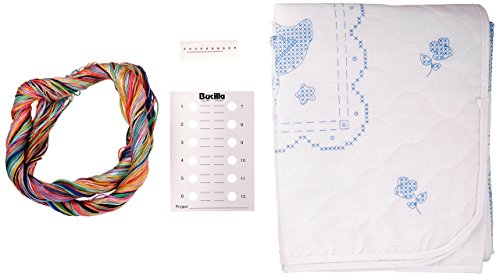 Stamped Cross Stitch Crib Cover Kit 2