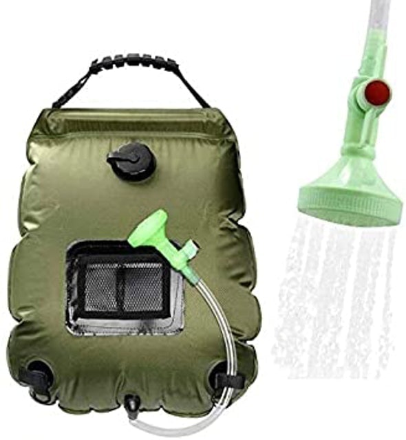 Outdoor Camping Solar Shower Bag 1