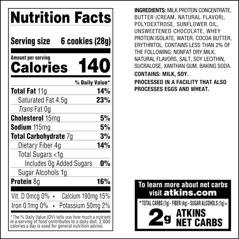 Chocolate Chip Bite-Sized Crunchy Protein Cookies 2