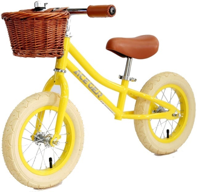 Balance Bike for Kids with Basket 1