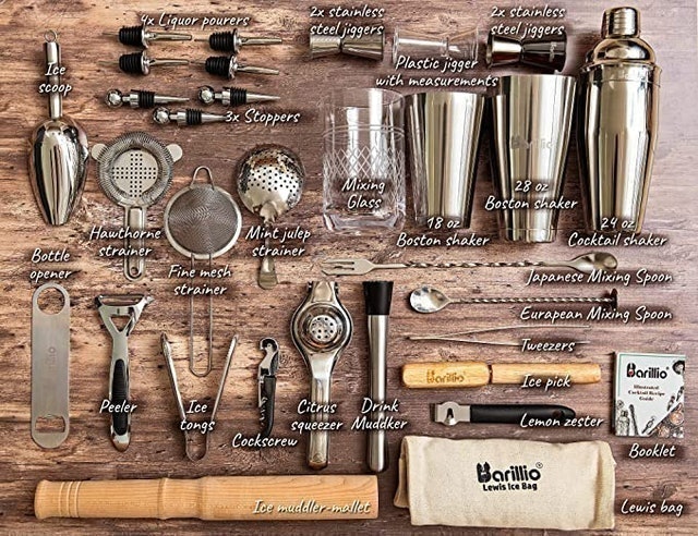 Pro Cocktail Shaker Set 2