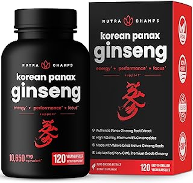 Korean Red Panax Ginseng Capsules 1