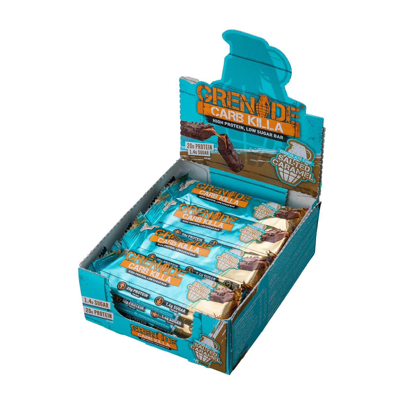 Carb Killa High Protein Bar (Caramel Chaos) 3