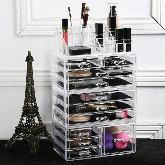 Acrylic Jewelry Drawer Organizer Tray 2
