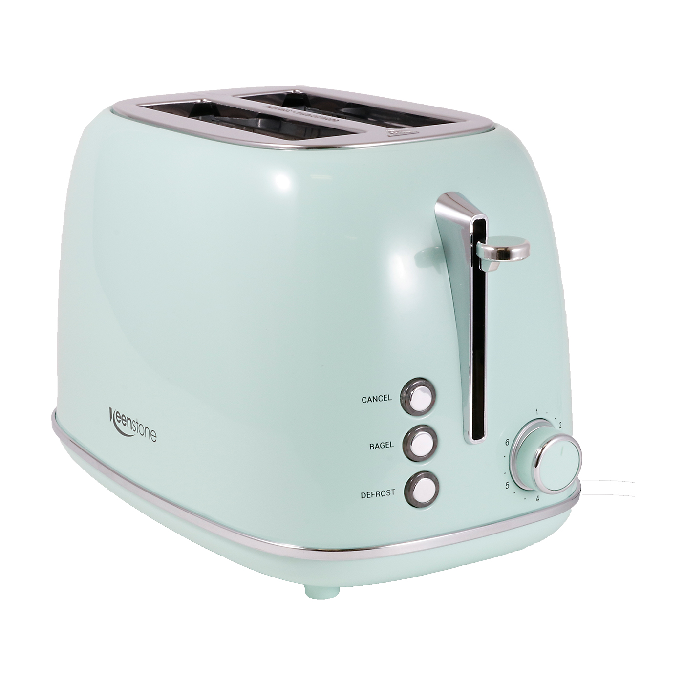 2 Slice Stainless Steel Toaster Retro 1