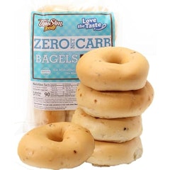 Zero Net Carb Bagels Everything Inside