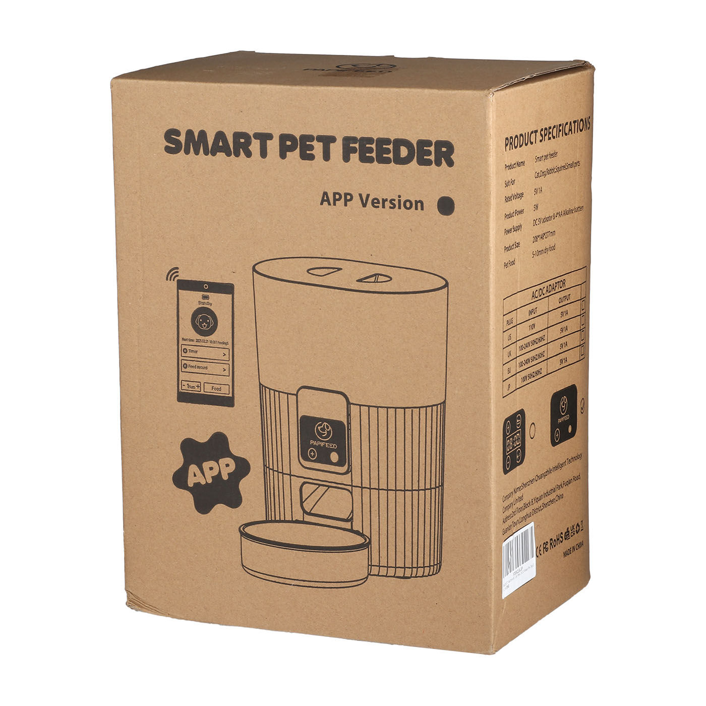 WiFi Automatic Pet Feeder for Cat & Dog  6