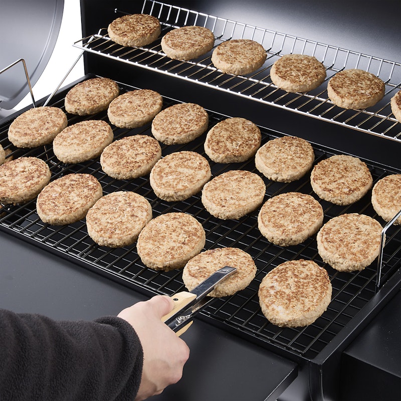 30-Inch Charcoal Barrel Grill with Offset Smoker 6