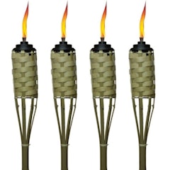 Luau Bamboo Torches