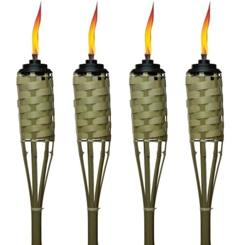 Luau Bamboo Torches 1