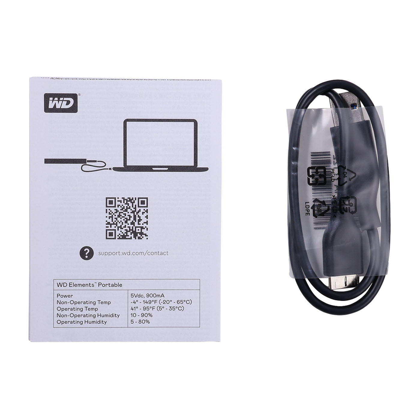 WD 2TB Elements Portable HDD 5