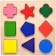 GYBBER&MUMU Wooden Preschool Colorful Shape Puzzles 1