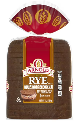 Jewish Rye Pumpernickel Bread 1