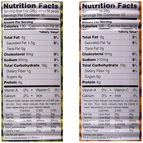Hot Wasabi Peas + Spicy Sriracha Peas Combo Pack 2