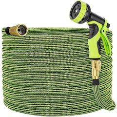 100-Foot Water Hose With 10-Function Nozzle