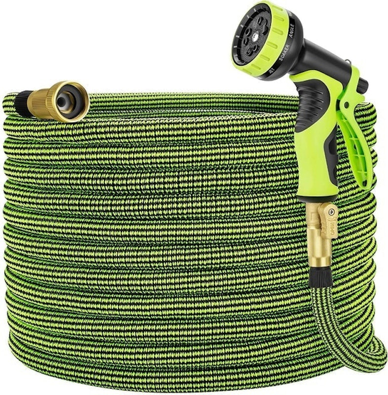 100-Foot Water Hose With 10-Function Nozzle 1