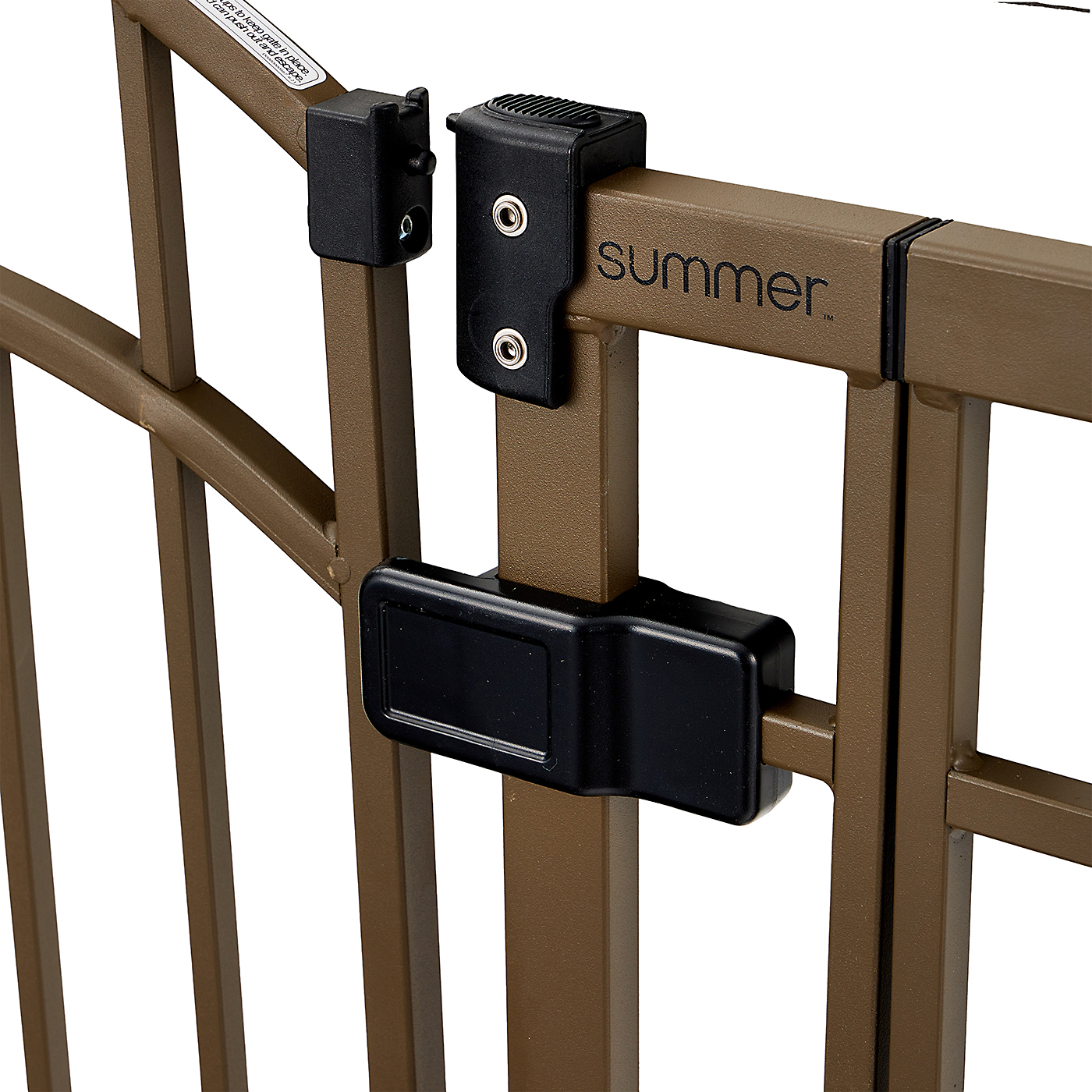 Multi-Use Decorative Extra Tall Walk-Thru Baby Gate 2