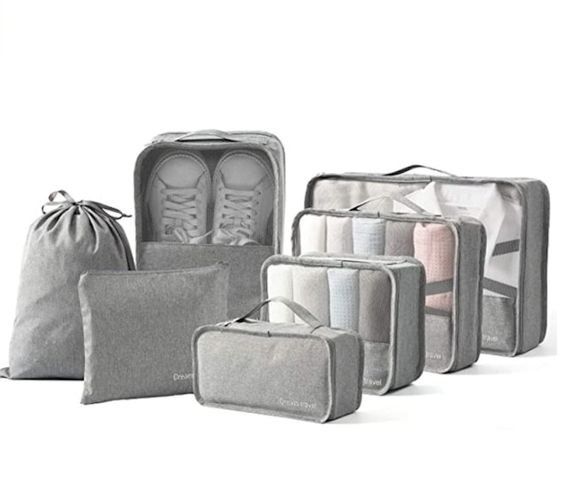 Packing Cubes With Laundry and Shoe Bag 1