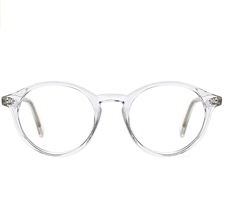 Round Rim Frame Blue Light Blocking Glasses 1