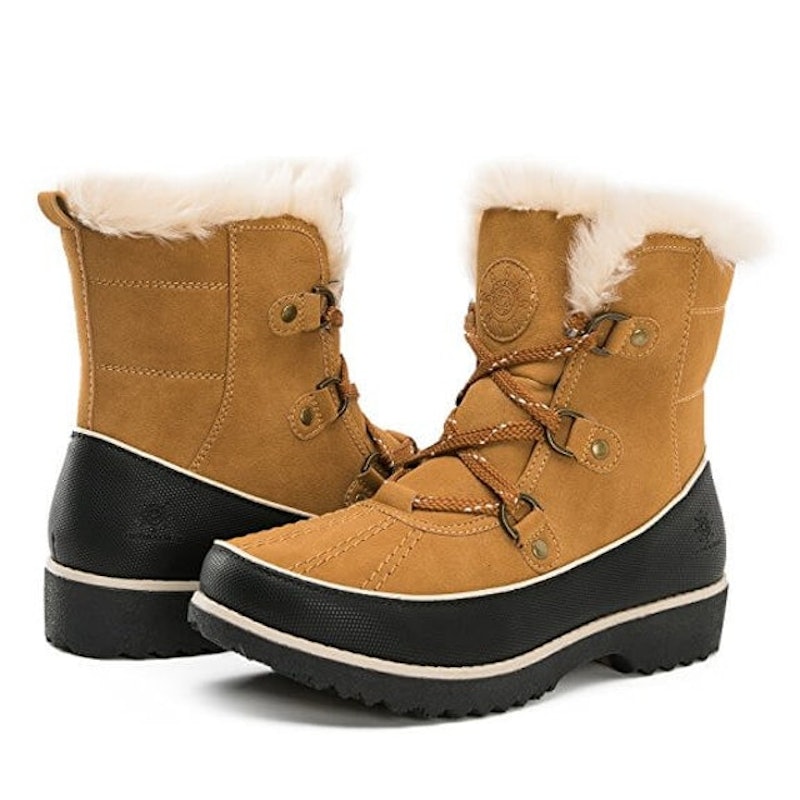 Global Win Women’s Fur Trek Winter Boots 1