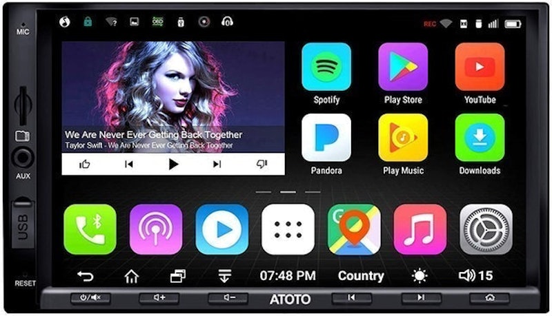 A6 Double Din Android Car Navigation 1