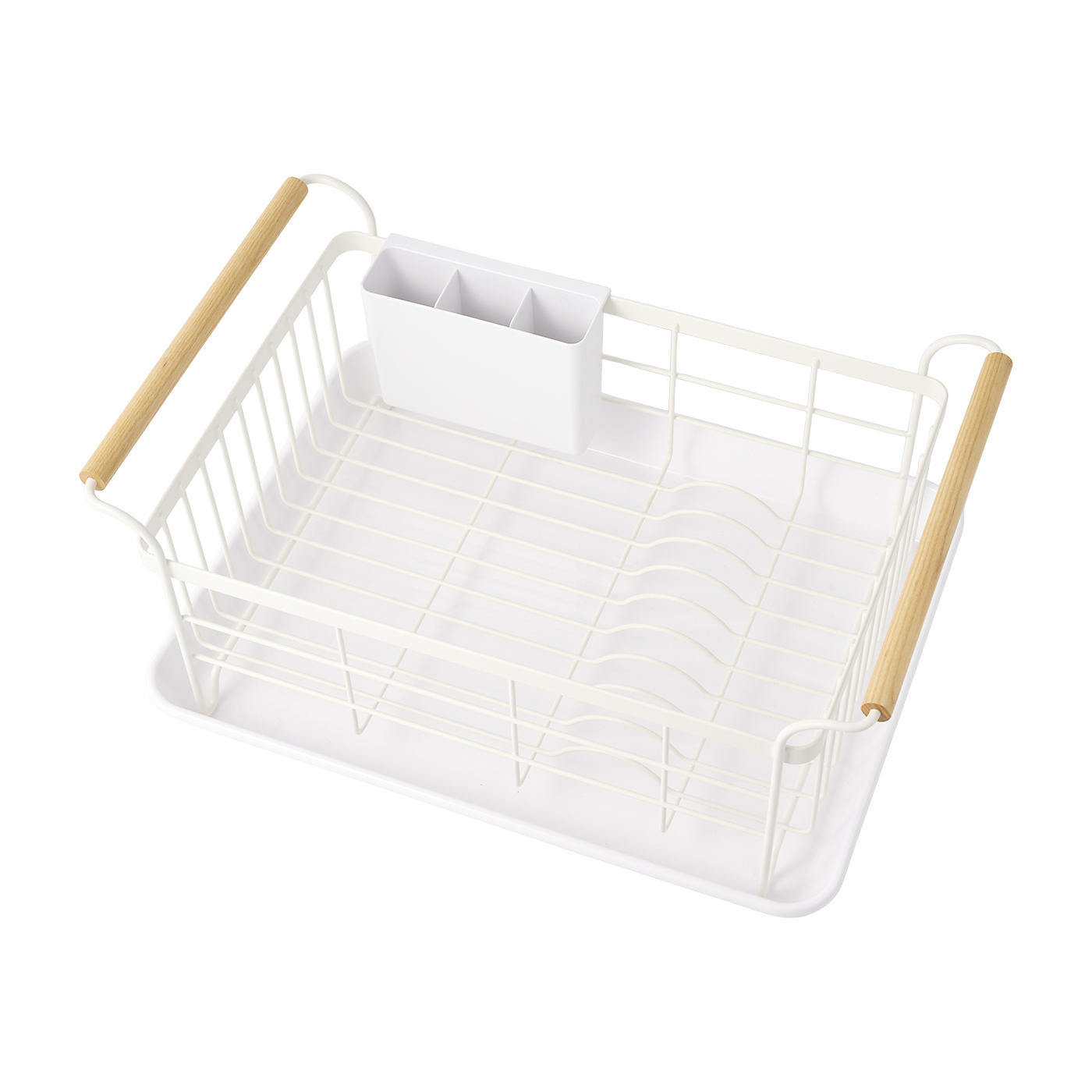 Dish Rack - Steel + Wood 2