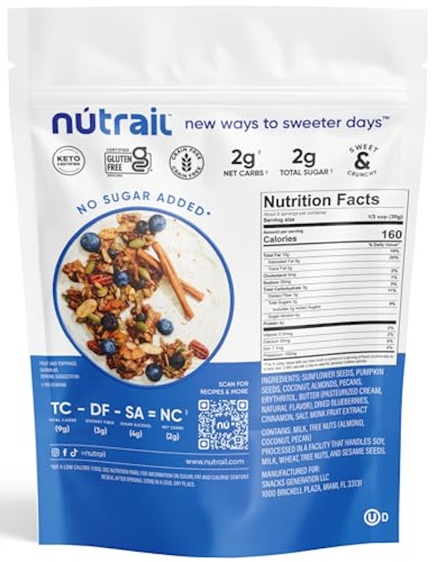 Blueberry Cinnamon Nut Granola 2