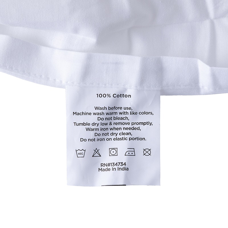 Cool Crisp 100% Cotton Percale Solid Fitted Sheet 5