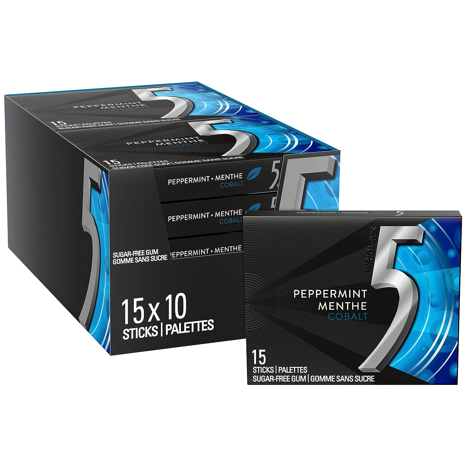 Peppermint Cobalt Sugarfree Chewing Gum 2