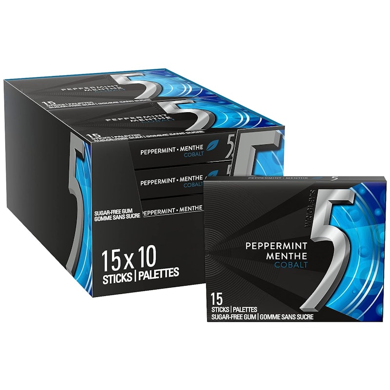 Peppermint Cobalt Sugarfree Chewing Gum 2