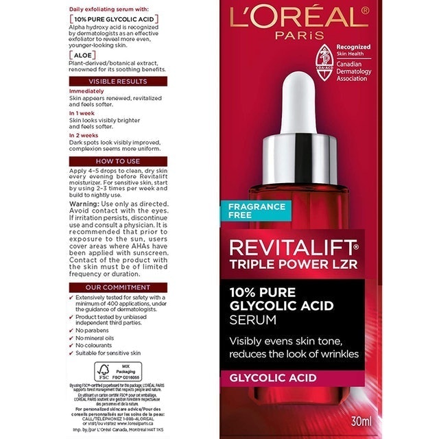 Revitalift 10% Pure Glycolic Acid  2