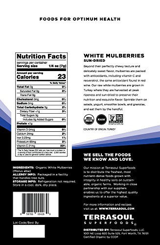 Terrasoul Superfoods White Mulberries 2