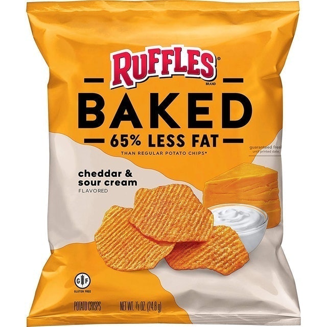 Baked Ruffles Cheddar Sour Cream  1