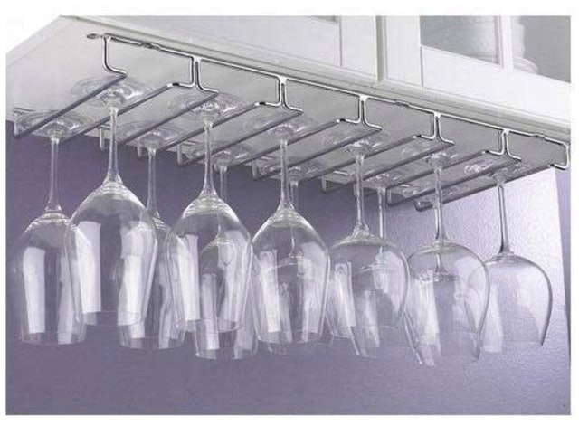 Under Cabinet Stemware Rack 1