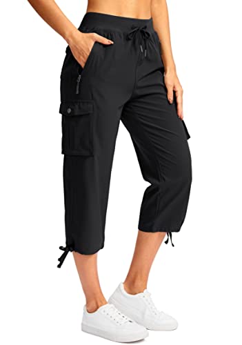 Women's Cargo Capris Pants 1