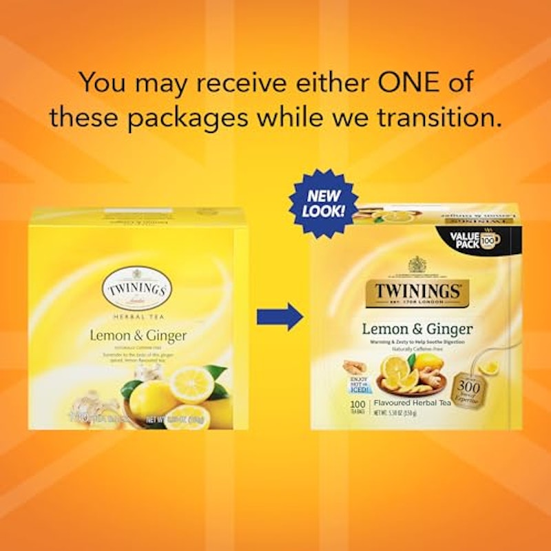 Lemon & Ginger Herbal Tea 2