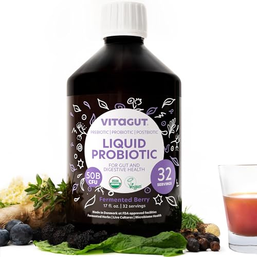 Liquid Probiotic, Prebiotics & Postbiotics 3-in-1 Organic 1