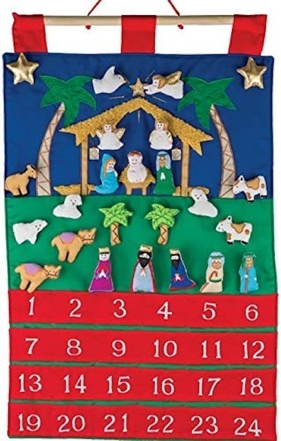 Nativity Fabric Advent Calendar 1