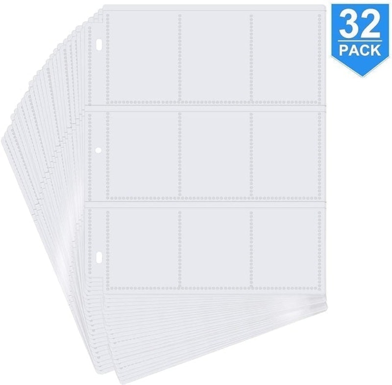 Trading Card Storage Pages 1