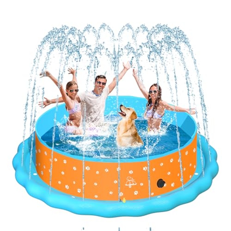 Sprinkler Plastic Pool 1