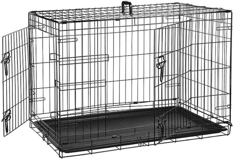 Folding Metal Dog Crate 1