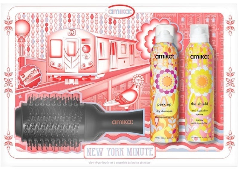 New York Minute Hair Blow Dryer Brush Set 1