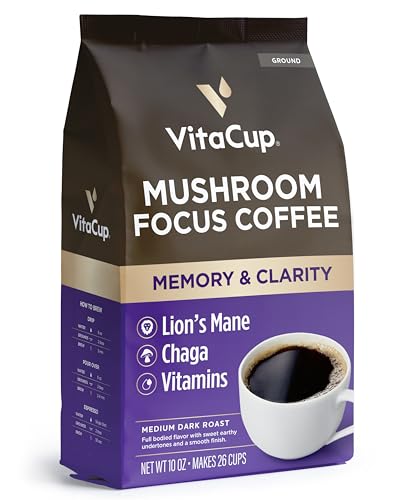 Focus Mushroom Ground Coffee 1