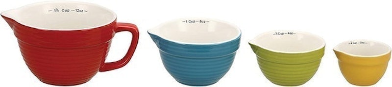 Squeeze and Pour Silicone Measuring Cup Set 4
