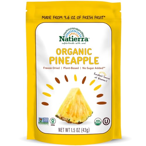 Natierra Organic Freeze-Dried Pineapples 1