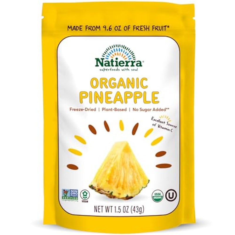 Natierra Organic Freeze-Dried Pineapples 1