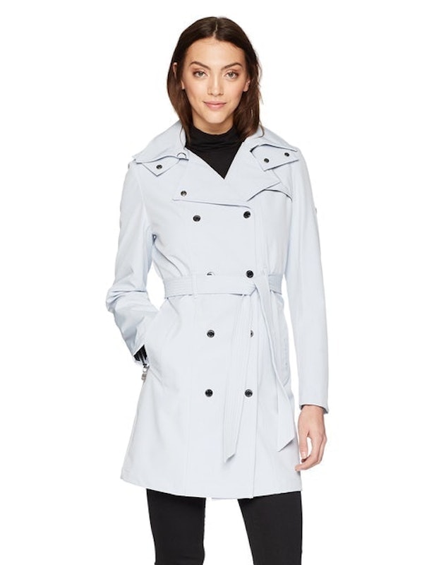 Women's Double Breasted Rain Jacket 1